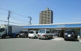 近くのローソン大岡店まで550m（徒歩7分）
