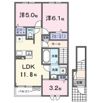 川越市アパート（028293001）の間取り画像