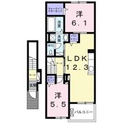 アルバローズの間取り画像