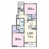 ミノリⅢ Aの間取り画像