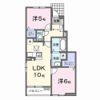 ミノリⅢ Aの間取り画像