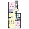 ドリーム江別Ⅱの間取り画像