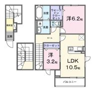 エターナルアルバの間取り画像