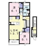 コテ デュ パルクⅠの間取り画像
