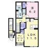 ドミール トキワの間取り画像