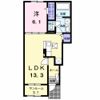 クレストⅠの間取り画像