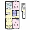 クレストⅡの間取り画像
