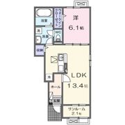 外町アパート（028307301）の間取り画像