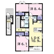 コンフォート アークAの間取り画像
