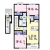 （仮）蔵波アパート1の間取り画像