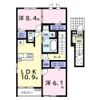 （仮）蔵波アパート1の間取り画像