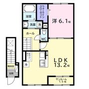 エレガンスロワイエの間取り画像