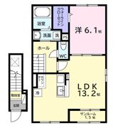 エレガンスロワイエの間取り画像