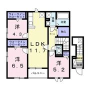 ブロッサム プラム館の間取り画像