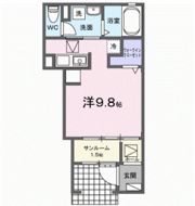 エール．Tの間取り画像