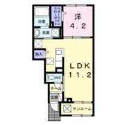 サンフルールⅡの間取り画像