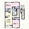 シエル ブリュの間取り画像