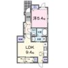 マハロBの間取り画像