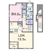 マハロBの間取り画像