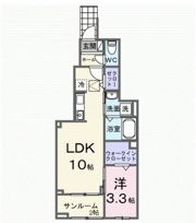 円光2丁目アパート（028327501）の間取り画像