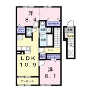 チョコレットの間取り画像