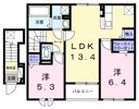 ヴァン リュミエールの間取り画像