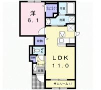 ミストラルの間取り画像
