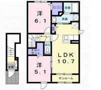 ミストラルの間取り画像
