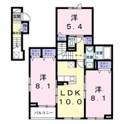 フォンテーヌⅤの間取り画像