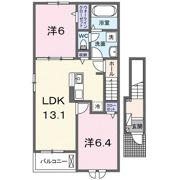 カルムⅣの間取り画像