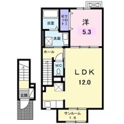 メンリッヒェン・ウッドの間取り画像