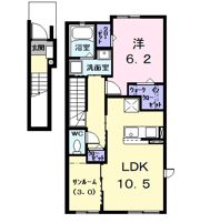 エスポワール KⅢの間取り画像