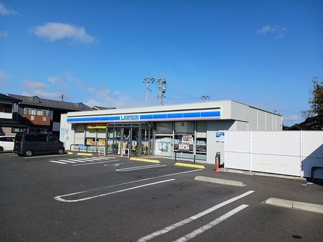 近くのローソン古川江合本町一丁目店まで500m(徒歩7分)