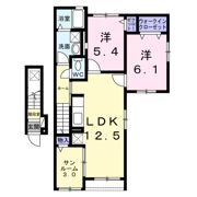 ウィステリアガーデンの間取り画像