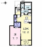 ガーデン ハイツ ハトリⅠの間取り画像