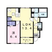 プログレス Aの間取り画像