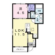 プログレス Bの間取り画像