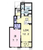 コージィープレイス 凛の間取り画像