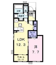 コージィープレイス 凛の間取り画像