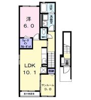 メゾンHIKARIの間取り画像