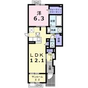 ジュリピコの間取り画像