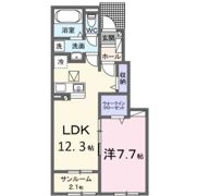 新町4丁目アパート（028353701）の間取り画像
