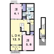 ピアニッシモⅡの間取り画像