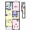 弥生桜ⅡB棟の間取り画像