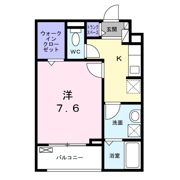 カルム 新久の間取り画像