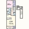 パラディスの間取り画像