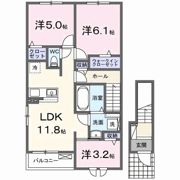 マーナ リエールの間取り画像