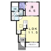 グリーンパーク セレノの間取り画像