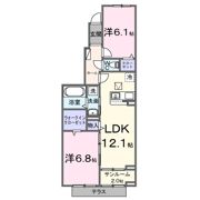 「仮称」シエルクラス古川の間取り画像