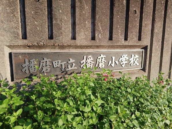 近くの播磨小学校まで400m（徒歩5分）